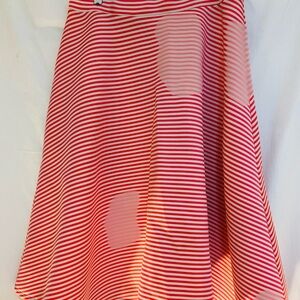 Blue Star coal and white flare skirt  SZ  L